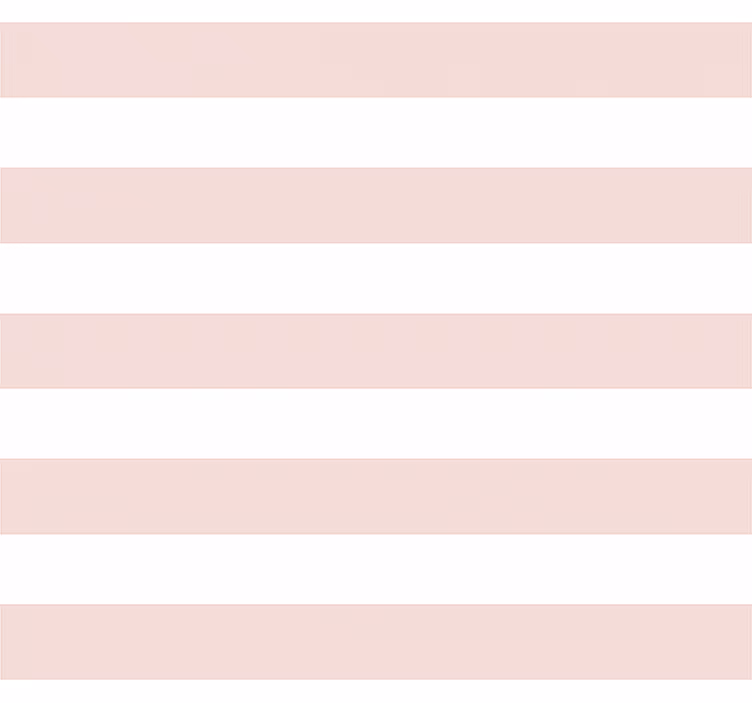 Fehér és rózsaszín csíkok Redőnyök gyerekek - TenStickers
