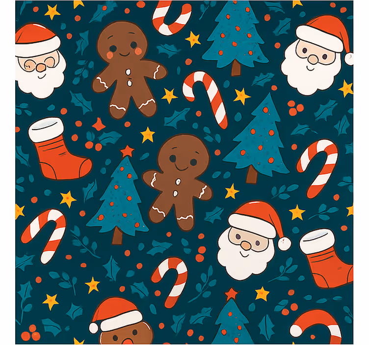 ünnepi díszek háttér Redőnyök nappali - TenStickers