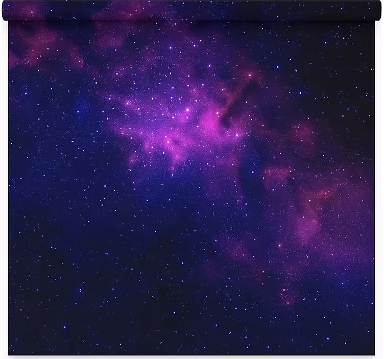 Lila galaxiscsillag Redőnyök tizenéves - TenStickers