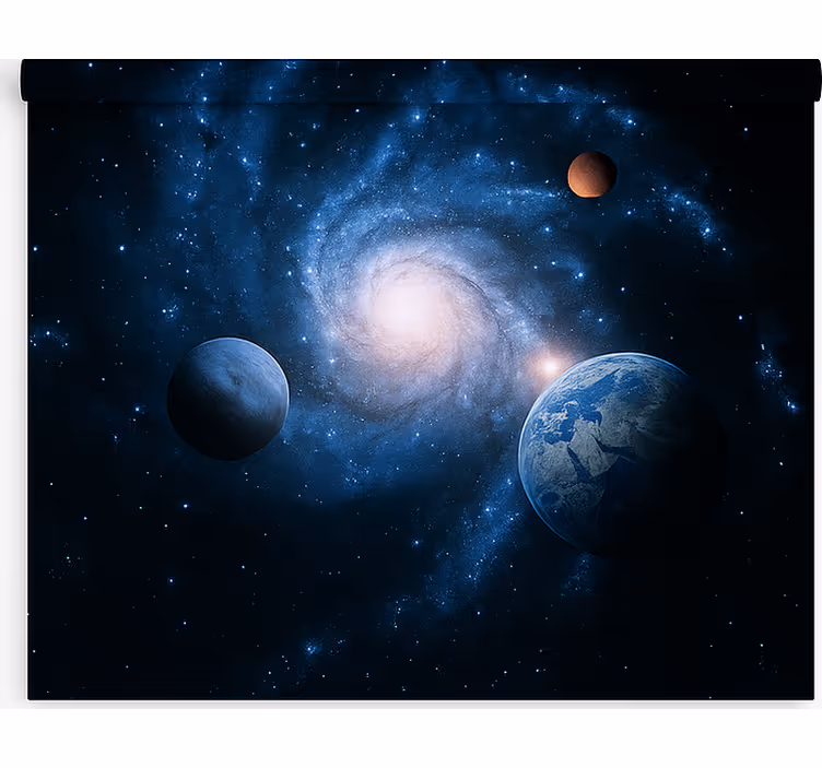 Kozmikus spirálgalaxis Redőnyök tizenéves - TenStickers