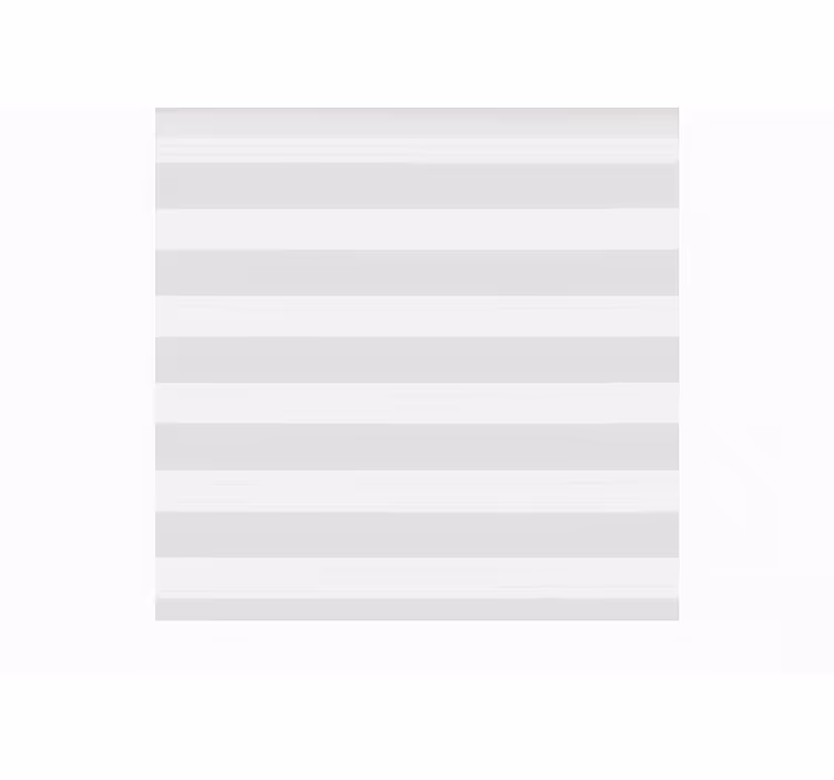 átlátszó fehér csíkok Redőnyök étkező - TenStickers