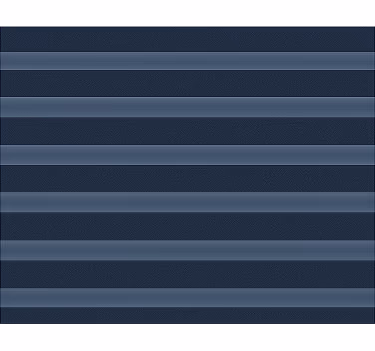 Sötétkék éjkék csíkok Redőnyök étkező - TenStickers