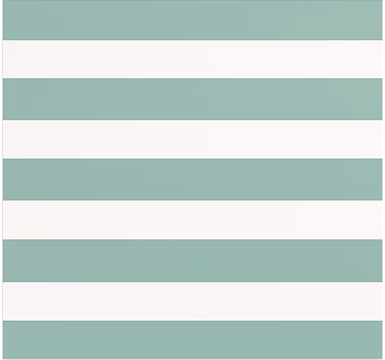 Kékeszöld csíkos Redőnyök étkező - TenStickers