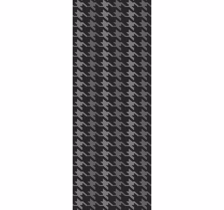 Houndstooth minta redőnyök otthoni munkavégzéshez - TenStickers