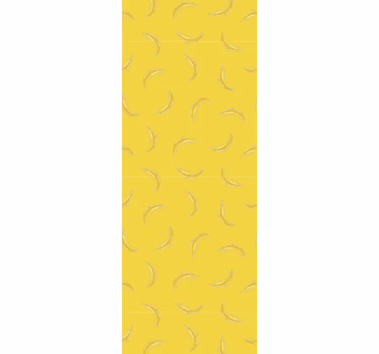 Banánmintás redőnyök konyha - TenStickers