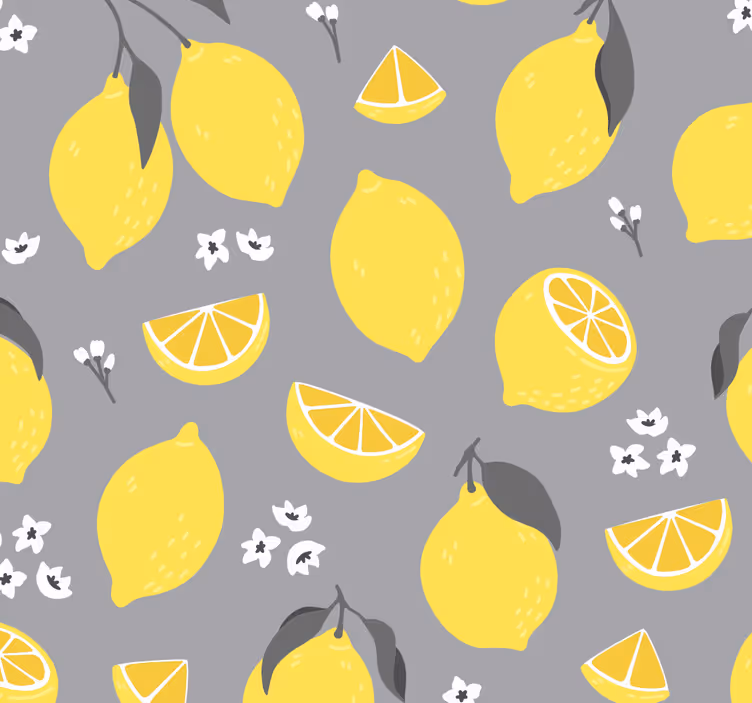 Citrus minta redőnyök konyha - TenStickers