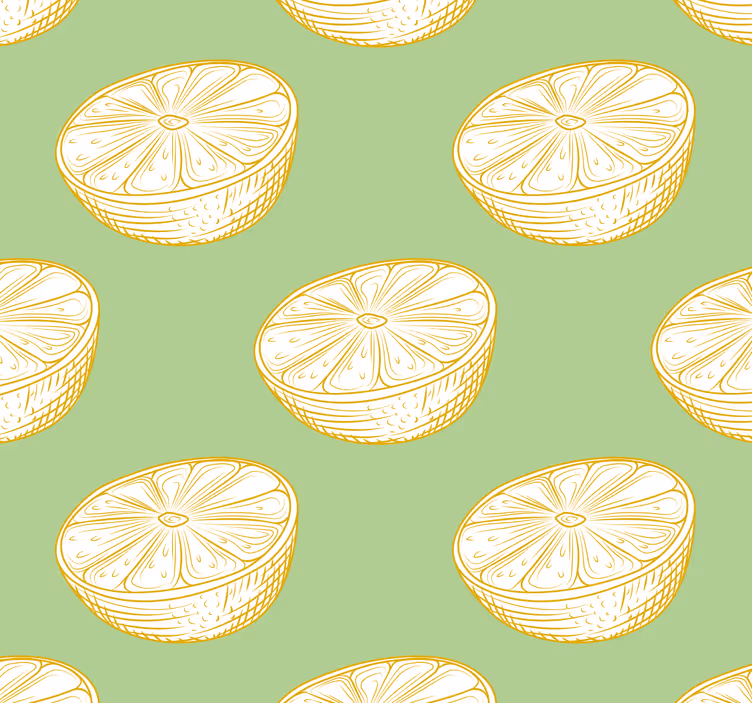 Citrus mintás redőnyök konyha - TenStickers