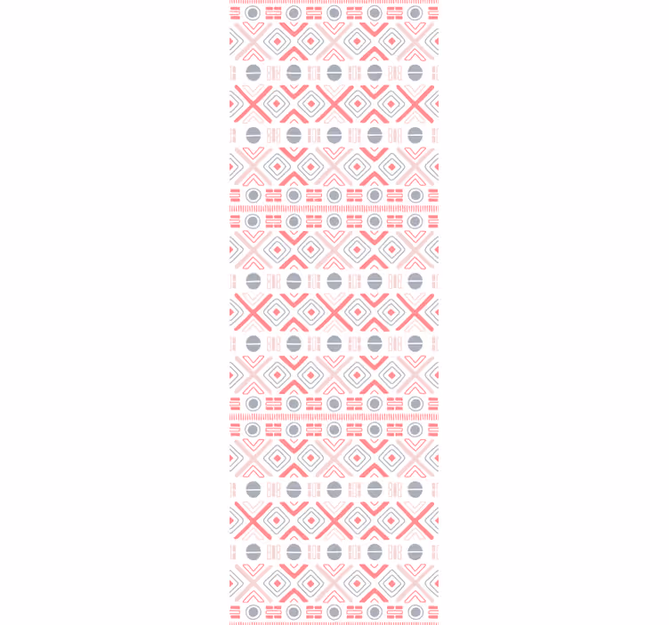 Tribal mintás lágy színek konyhai redőnyök - TenStickers