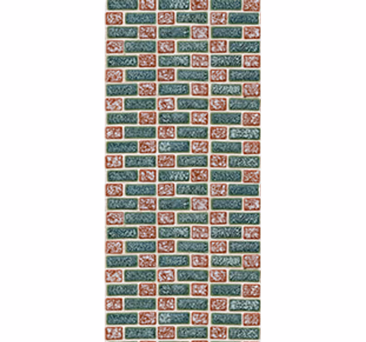 Egyszerű téglás redőnyök konyha - TenStickers