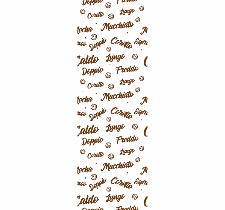 Kávé minden nap - redőnyök konyha - TenStickers