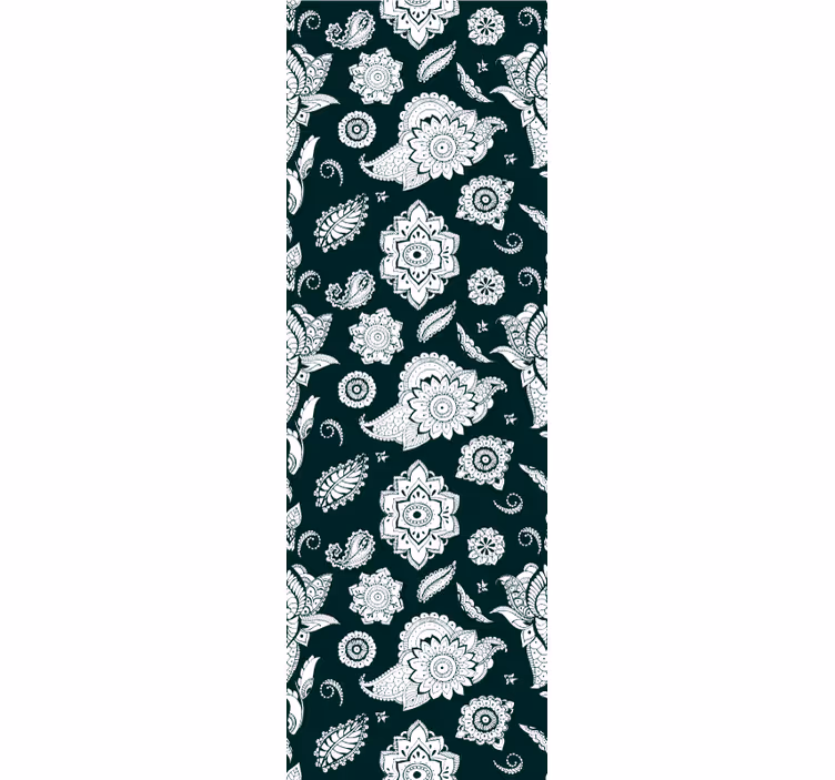 Indiai paisley minta redőnyök konyha - TenStickers
