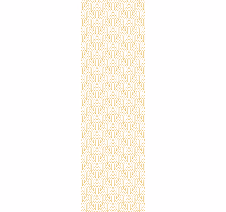 Modern fehér mintás redőnyök étkező - TenStickers