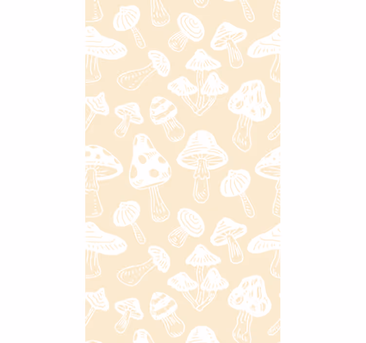 Beige gombás mintás redőnyök étkező - TenStickers
