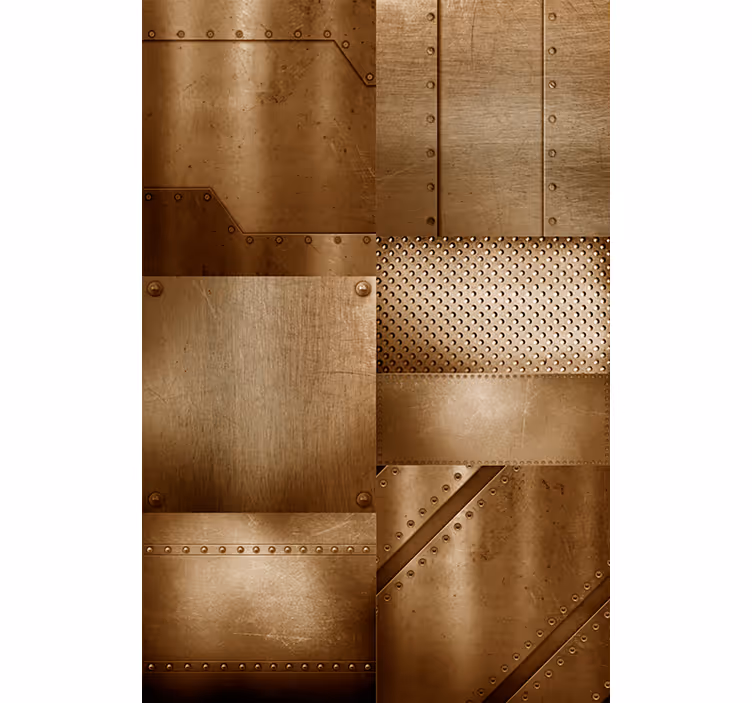 Brass mozaik redőnyök étkező - TenStickers