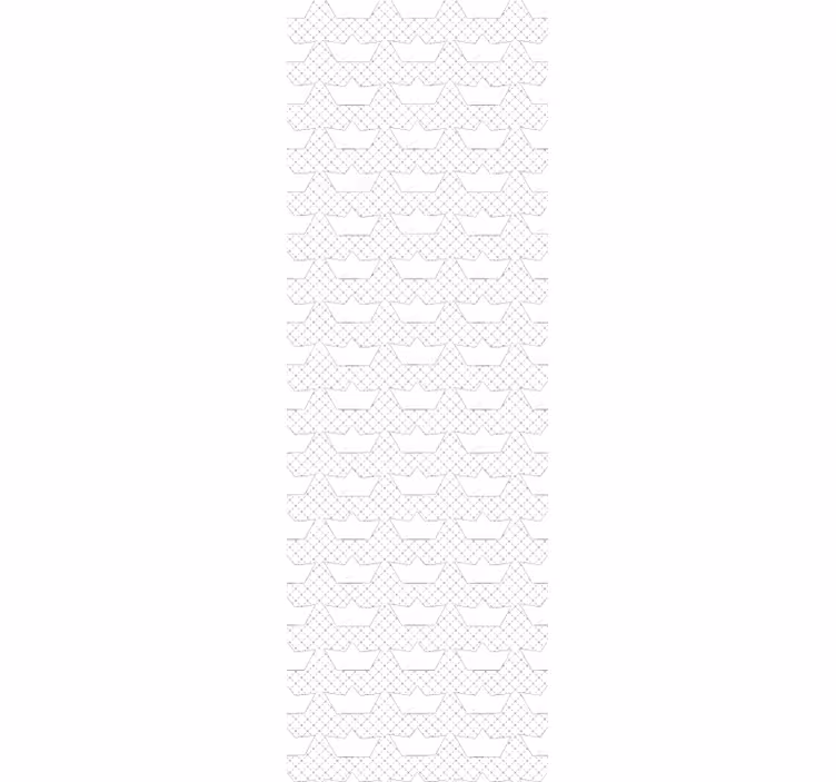 Papírhajók mintás redőnyök gyerekeknek - TenStickers