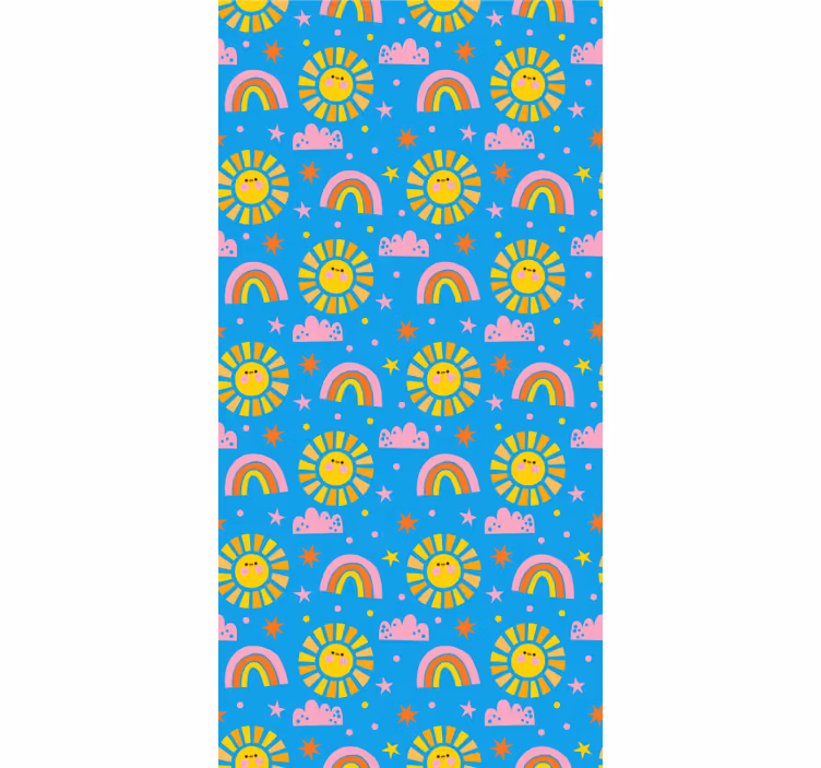 Játékos szivárványok redőnyök gyerekeknek - TenStickers