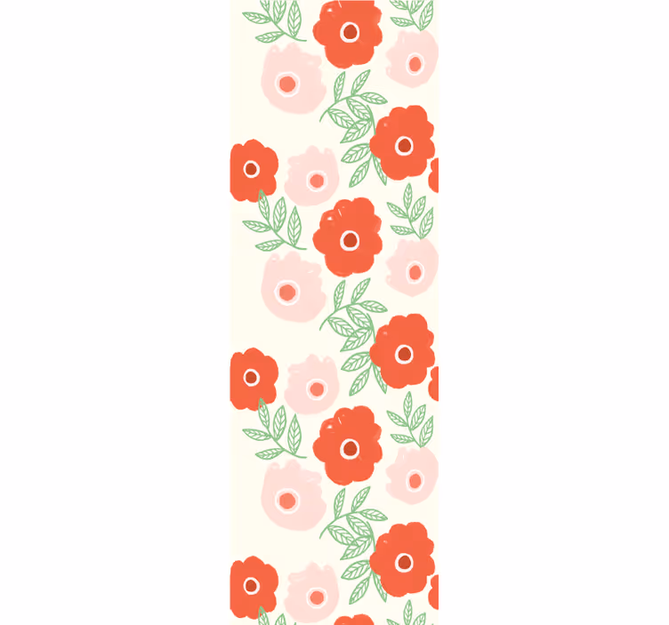 Gyerekredőnyök anemone virágmintával - TenStickers
