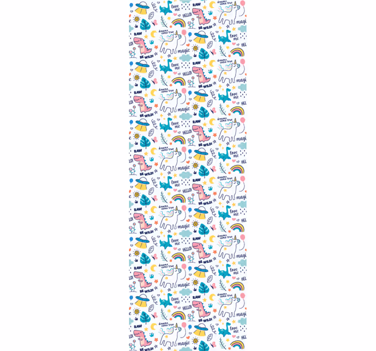 Gyerekredőnyök kézi rajzokkal illusztrálva - TenStickers