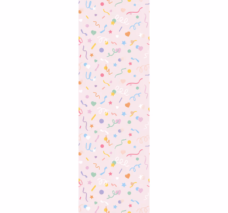 Pastell konfetti mintás redőnyök gyerekeknek - TenStickers