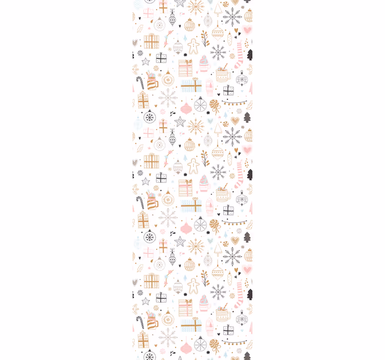 Téli karácsonyi mintás redőnyök gyerekeknek - TenStickers