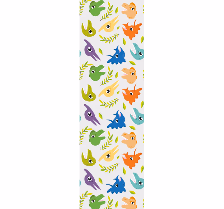 Retro játék dinoszauruszok redőnyök gyerekeknek - TenStickers