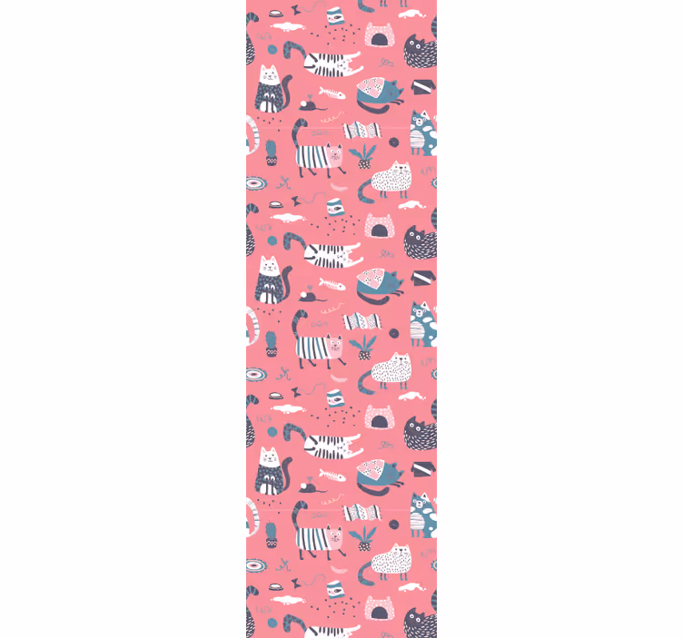 Nordikus cicák redőnyei gyerekeknek - TenStickers