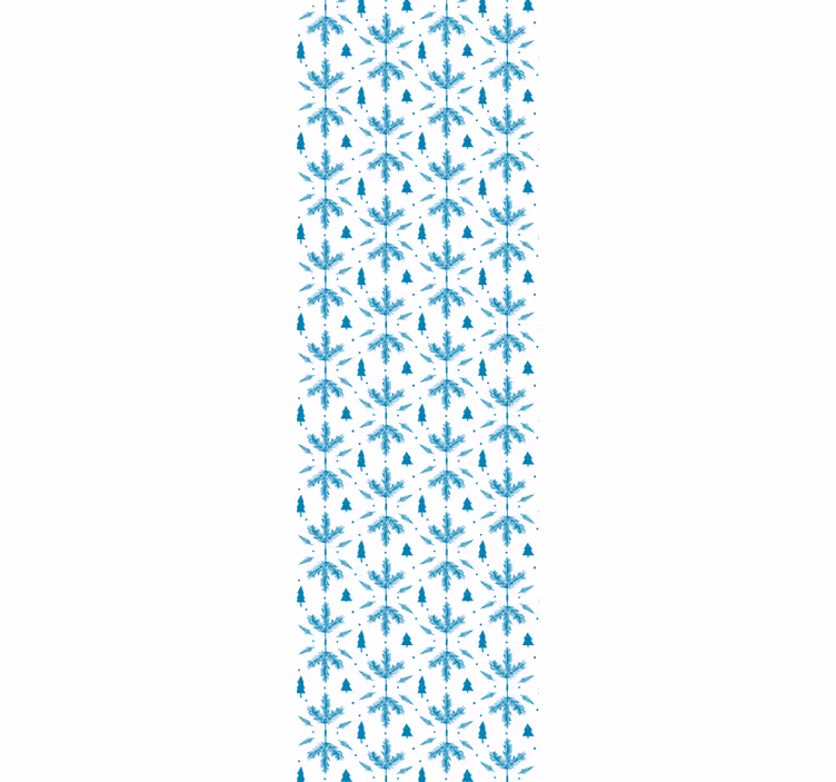 Nordikus stílusú évszakok kék redőnyök gyerekeknek - TenStickers