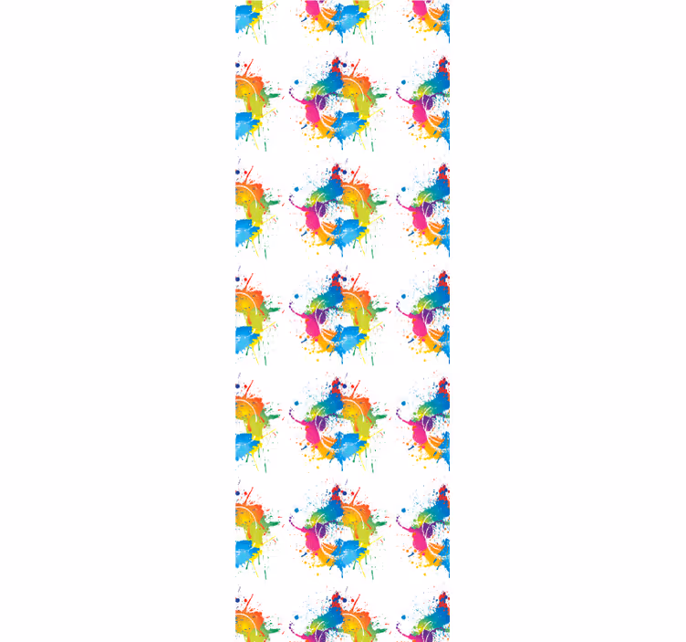Színes háttér - redőnyök gyerekek - TenStickers