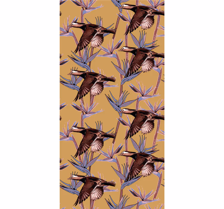 Tóállatok vintage dizájn redőnyök hivatal - TenStickers