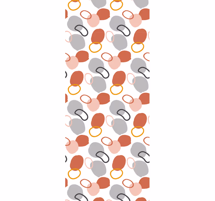 Absztrakt színes geometrikus pontok redőnyök hivatal - TenStickers