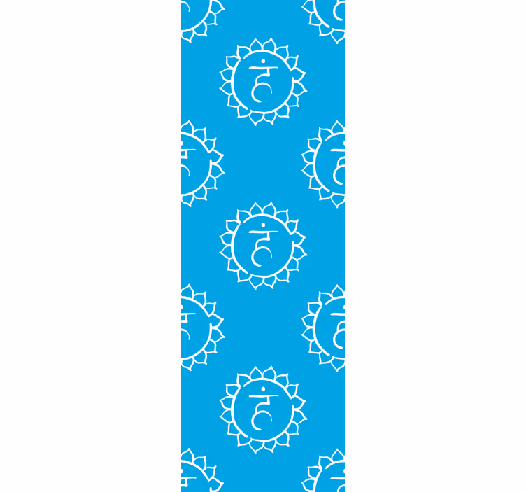 Redőnyök hivatal - torokcsakra szimbólum - TenStickers