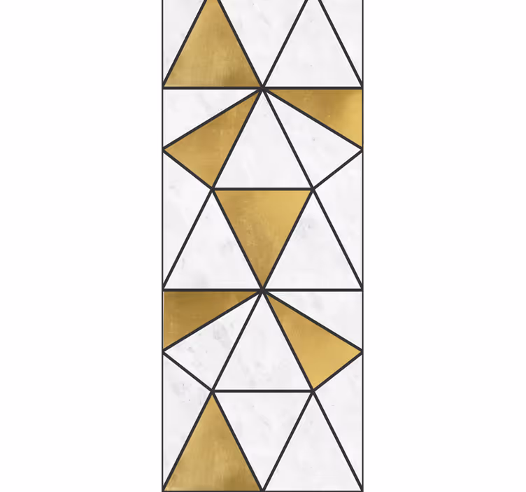Geometrikus márványhatás redőnyök hivatal - TenStickers