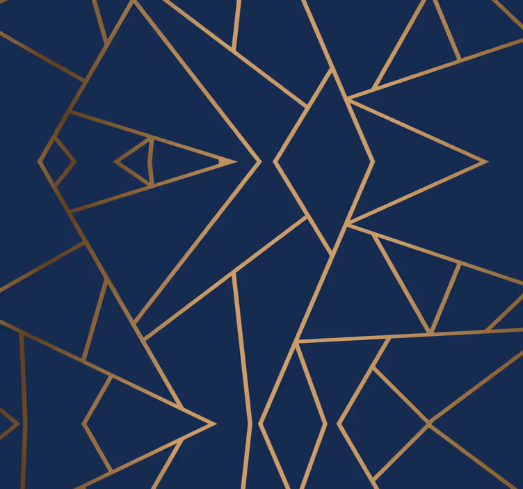 Geometrikus formák redőnyök hivatal - TenStickers