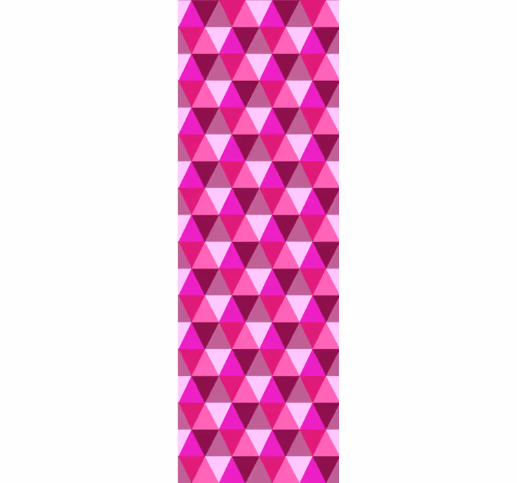 Fucsia geometrikus redőnyök tizenéveseknek - TenStickers