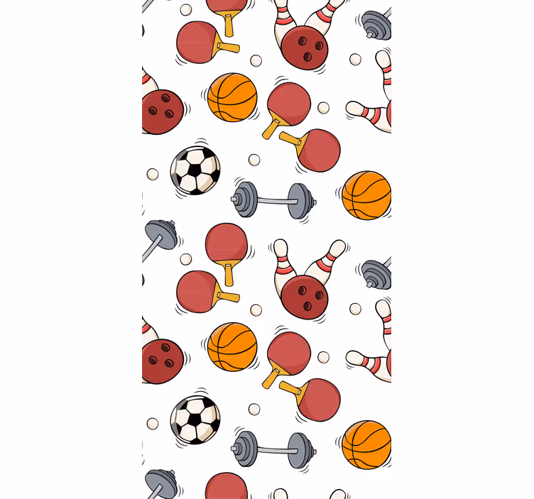 Modern redőnyök sportos mintával - TenStickers