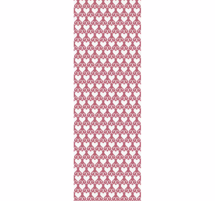 Modern redőnyök - mintázatos dekoráció összekuszált szívek - TenStickers