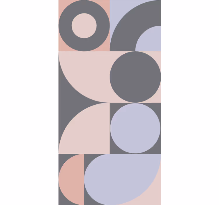 Modern redőnyök geometrikus kör mintával - TenStickers