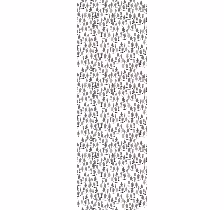 Modern redőnyök kis fák népminta - TenStickers