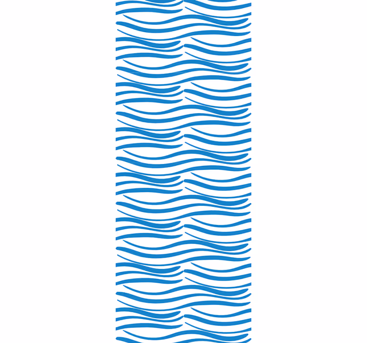 Modern redőnyök kis hullám mintával - TenStickers