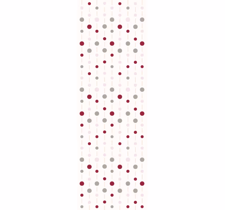 Pasztell színű pöttyös mintás modern redőnyök - TenStickers