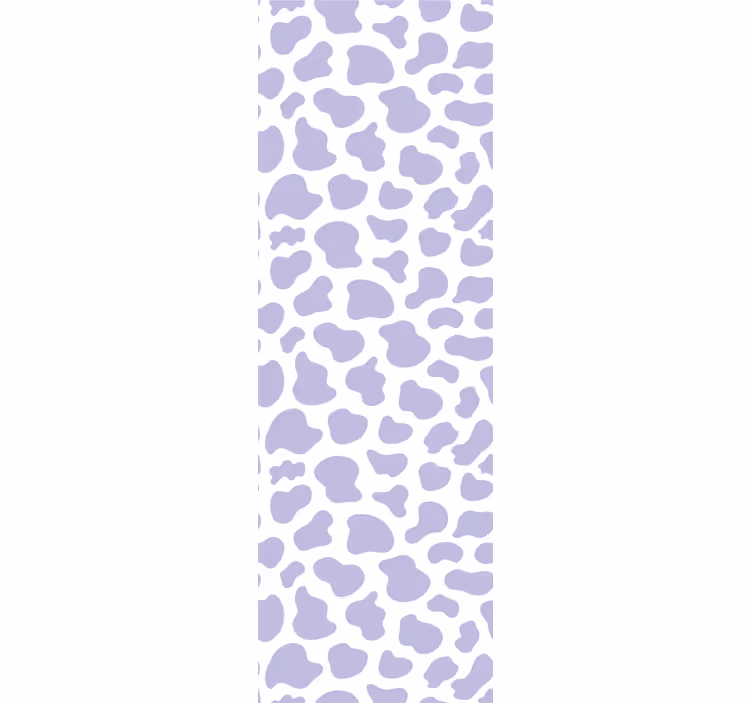 Lila tehénmintás modern redőnyök - TenStickers