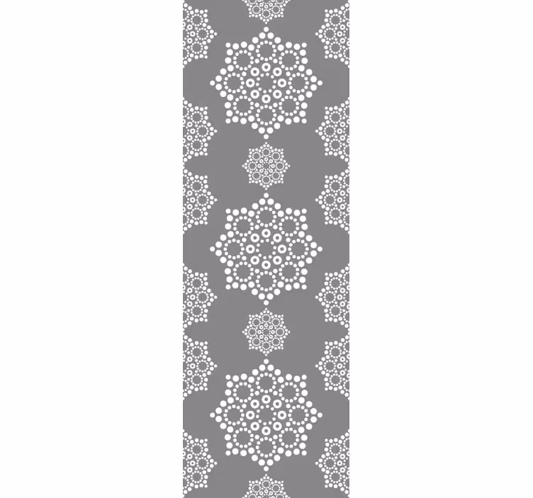 Modern redőnyök mandala pöttyös mintával - TenStickers