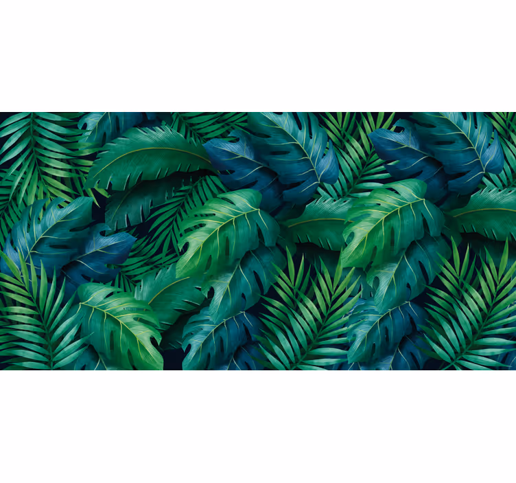 Tropical elegáns lomb - redőnyök nappali - TenStickers