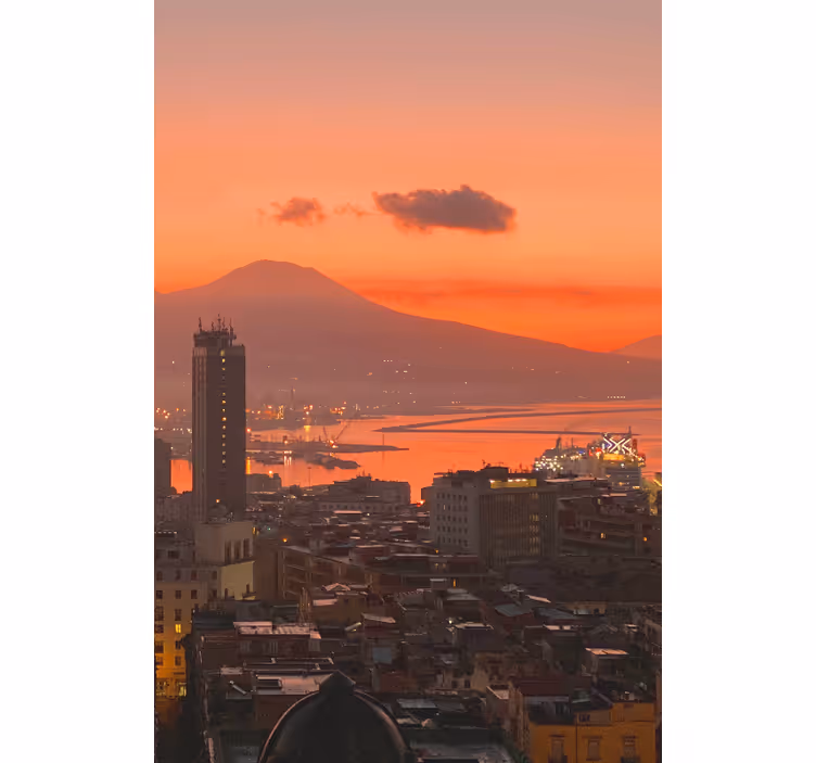 Naples naplemente redőnyök nappali - TenStickers