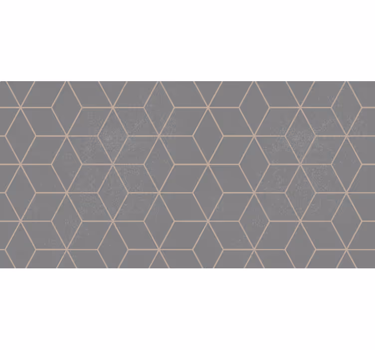 Szürke redőnyök geometrikus hatszög mintával - TenStickers