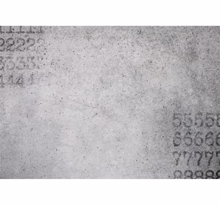 Szürke redőnyök numerikus kőtextúrával - TenStickers