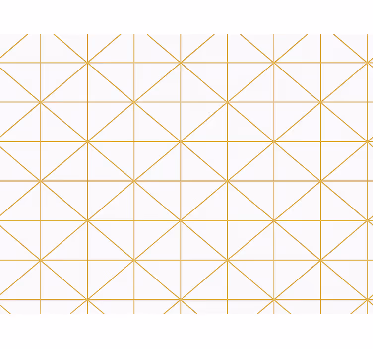 Modern redőnyök arany geometrikus mintával - TenStickers