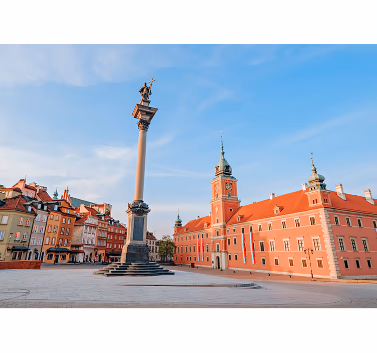 Redőnyök nappali a varsói óvárosban - TenStickers