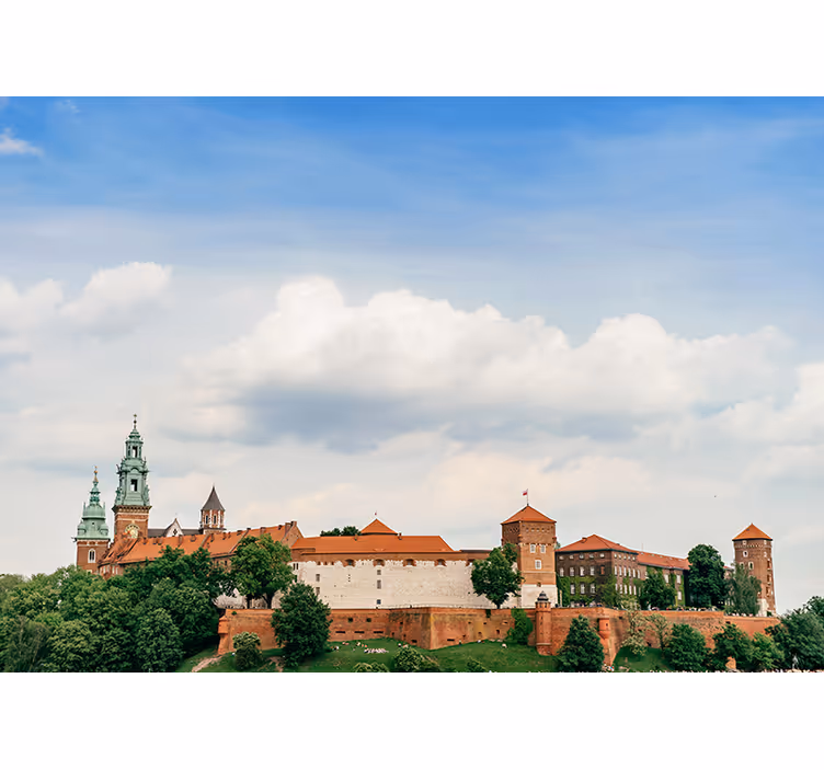 Királyi vár krakkóban - redőnyök nappali - TenStickers