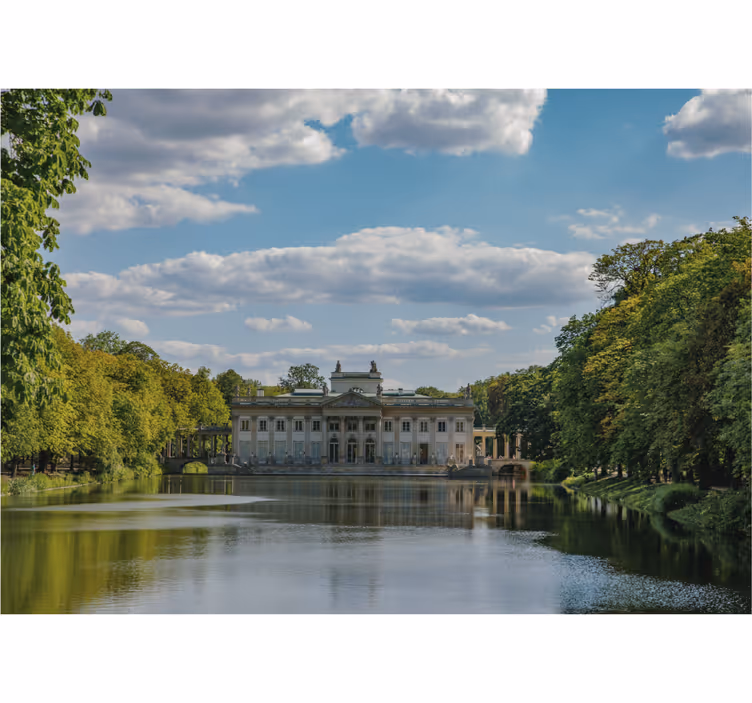 Redőnyök nappali - Łazienki park varsóban - TenStickers